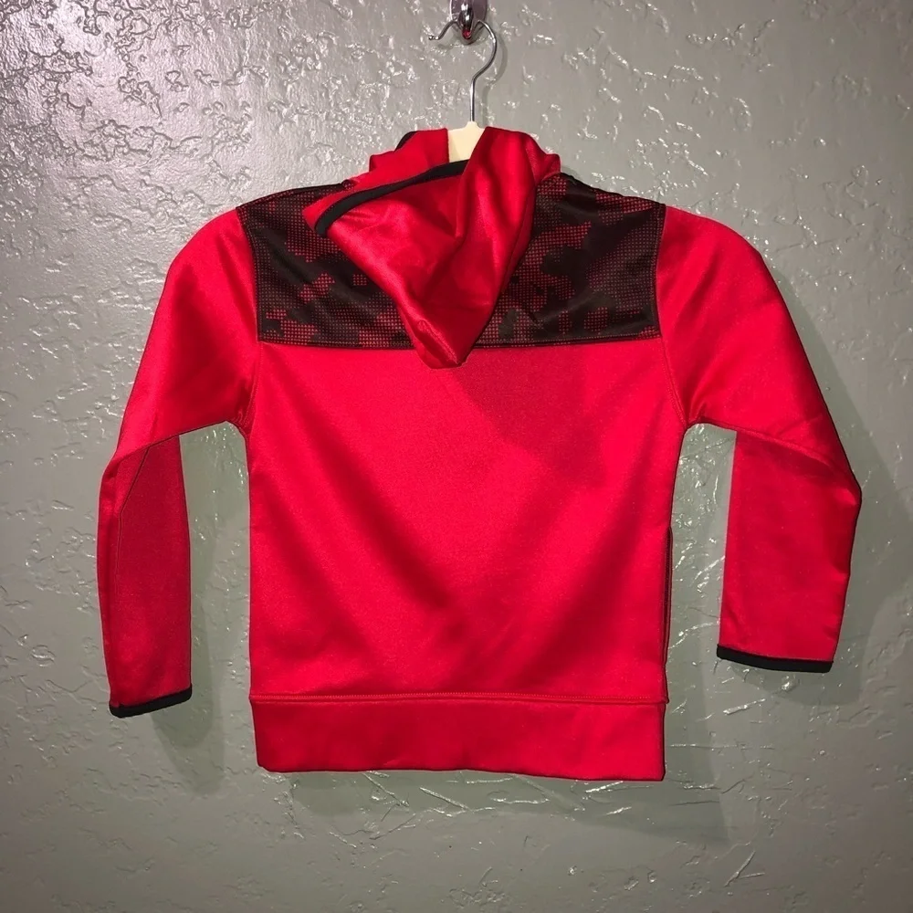 (Set) Under Armour kids zip hoodie jacket & pants.